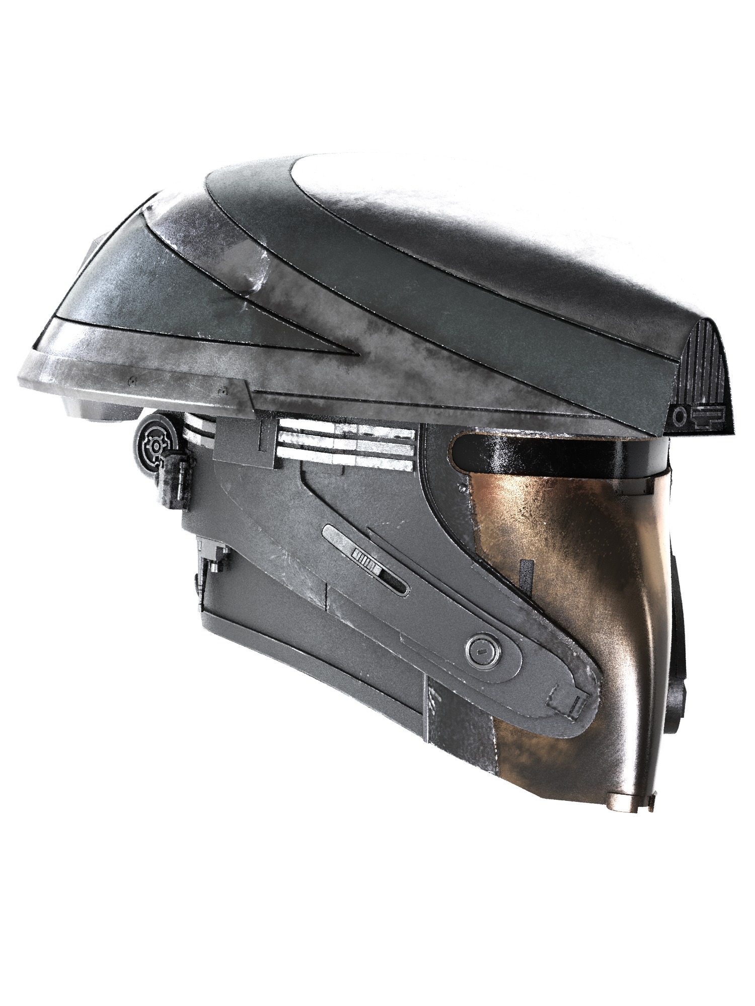 Captain Silvo Skeleton Crew Pirate helmet 3d model print 3D print model_22