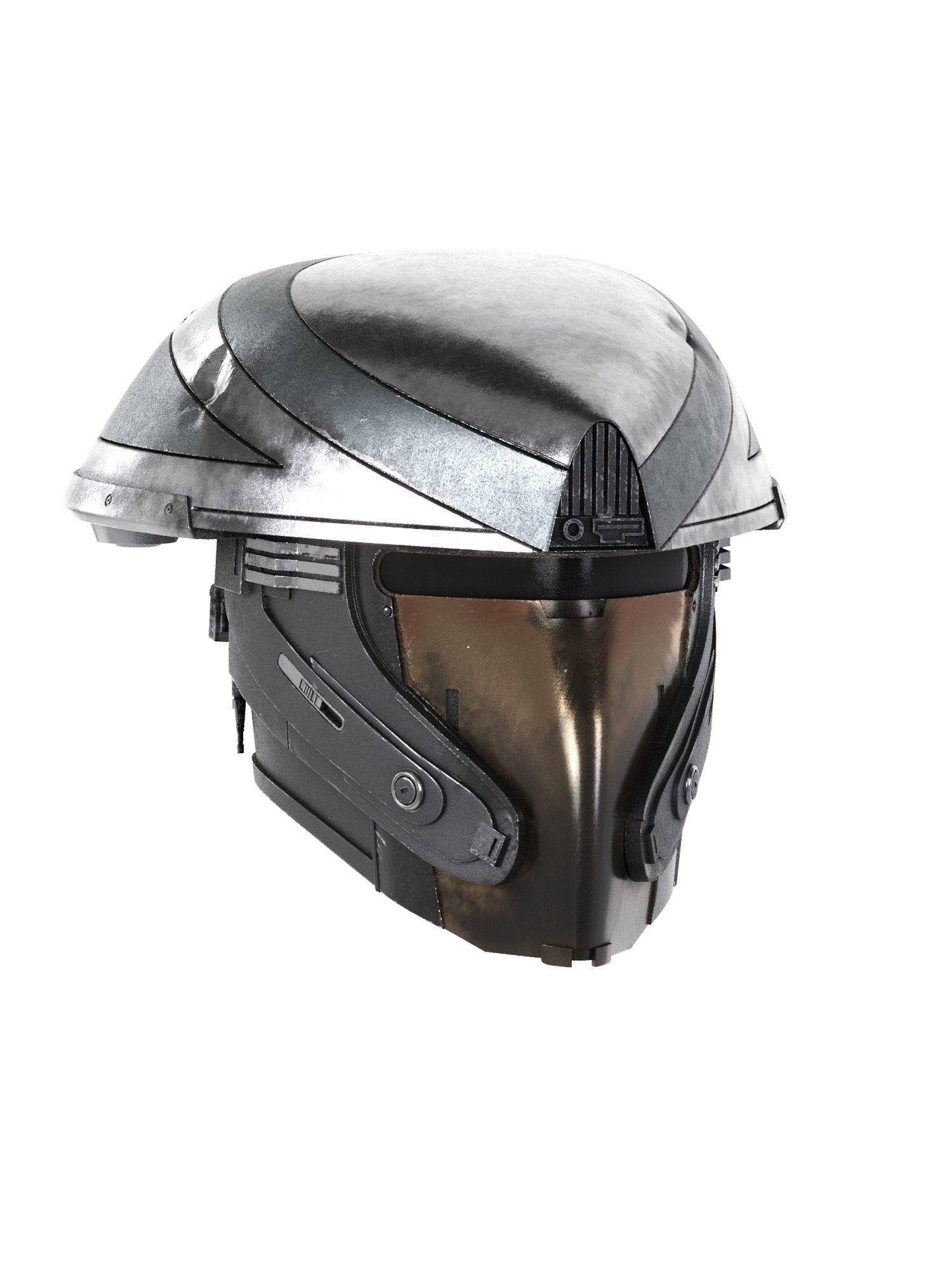 Captain Silvo Skeleton Crew Pirate helmet 3d model print 3D print model_44