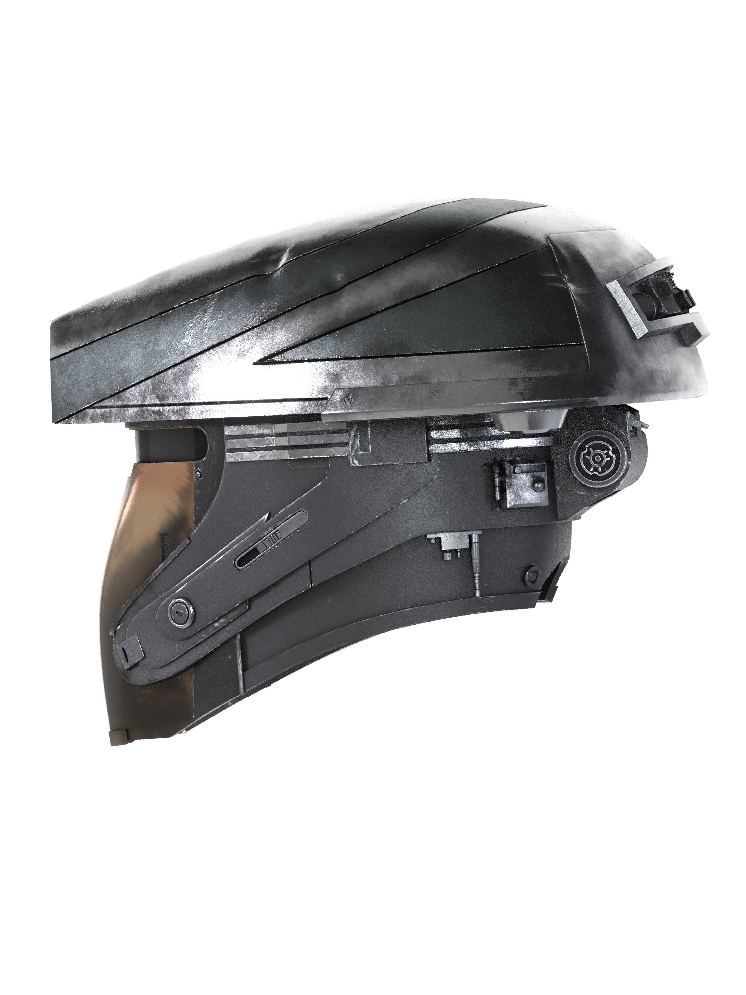 Captain Silvo Skeleton Crew Pirate helmet 3d model print 3D print model_41