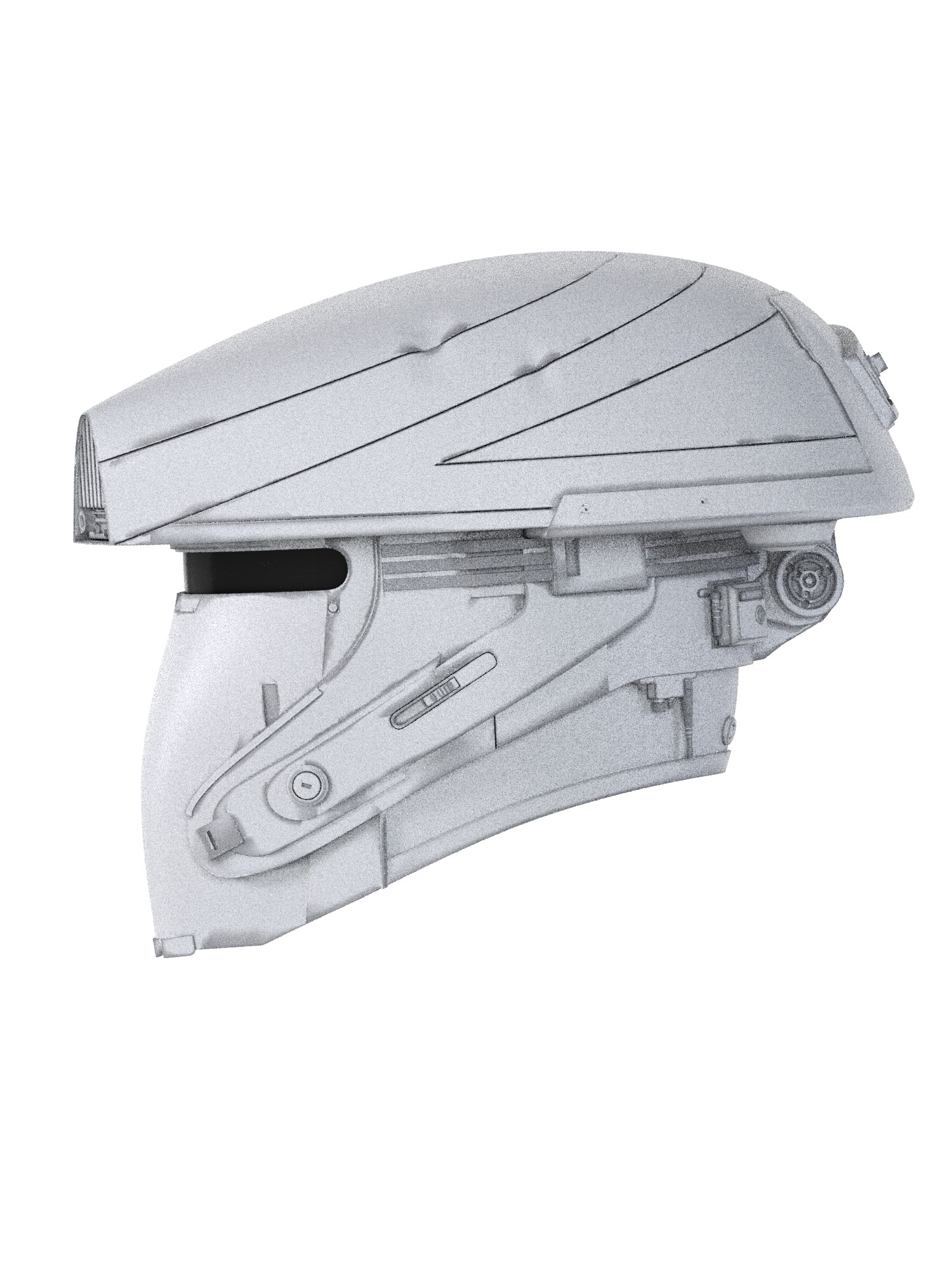 Captain Silvo Skeleton Crew Pirate helmet 3d model print 3D print model_33