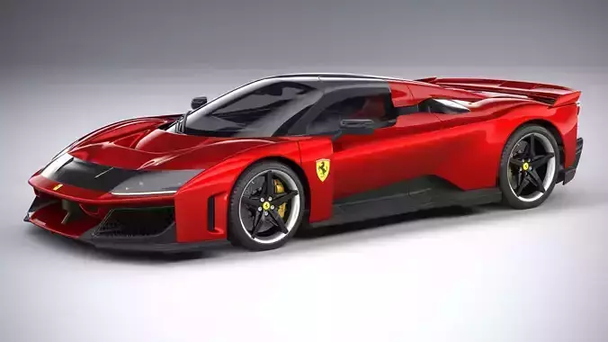 Ferrari F80 2025 3D model