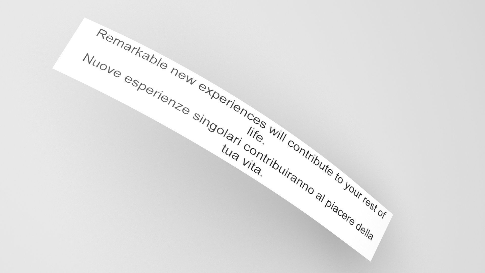 Fortune Cookie 3D model_2