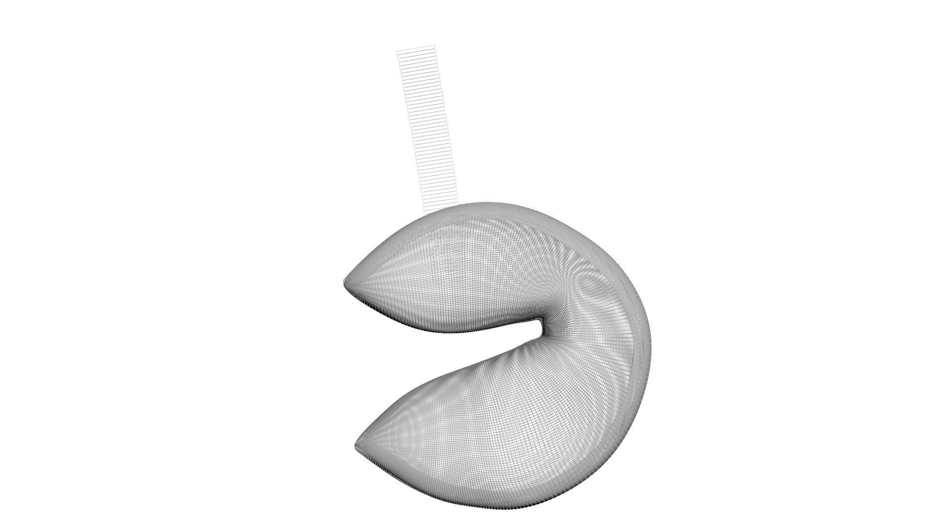 Fortune Cookie 3D model_23