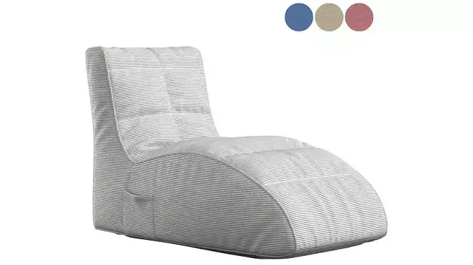 Avatar Lounger Mudhoney Dune Bag Chair Sunbrella