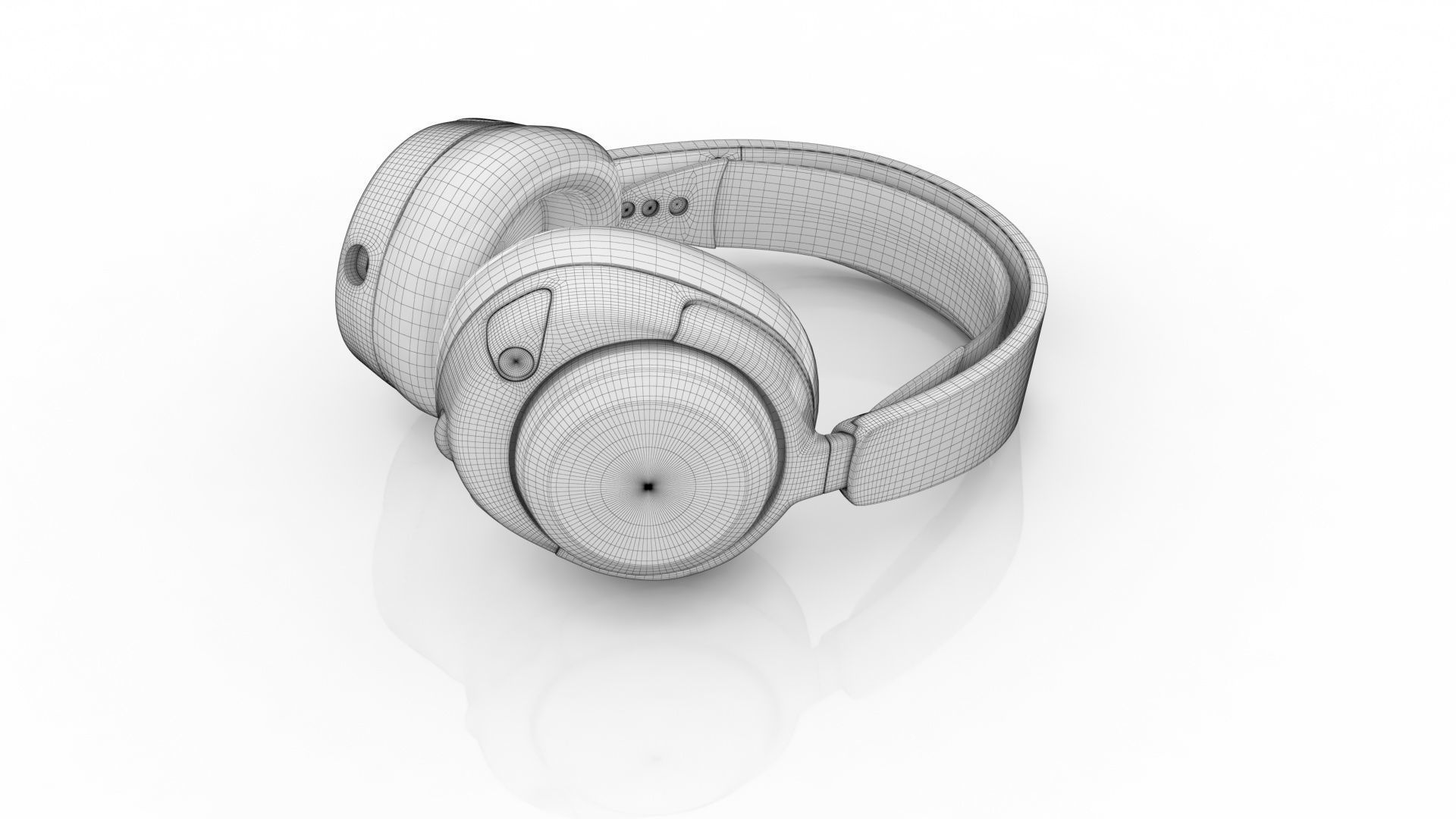 Arctis Nova 5X Wireless Low-poly 3D model_11