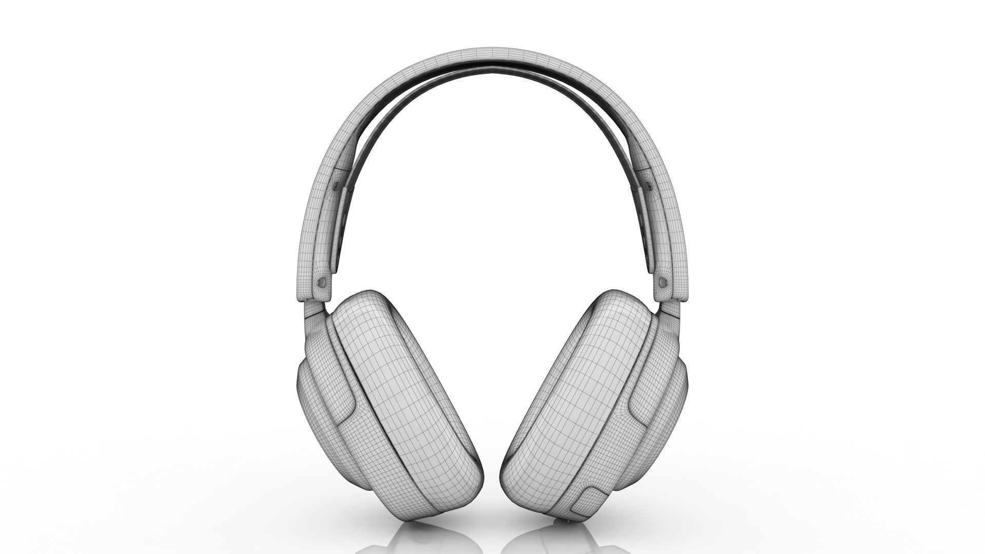 Arctis Nova 5X Wireless Low-poly 3D model_8