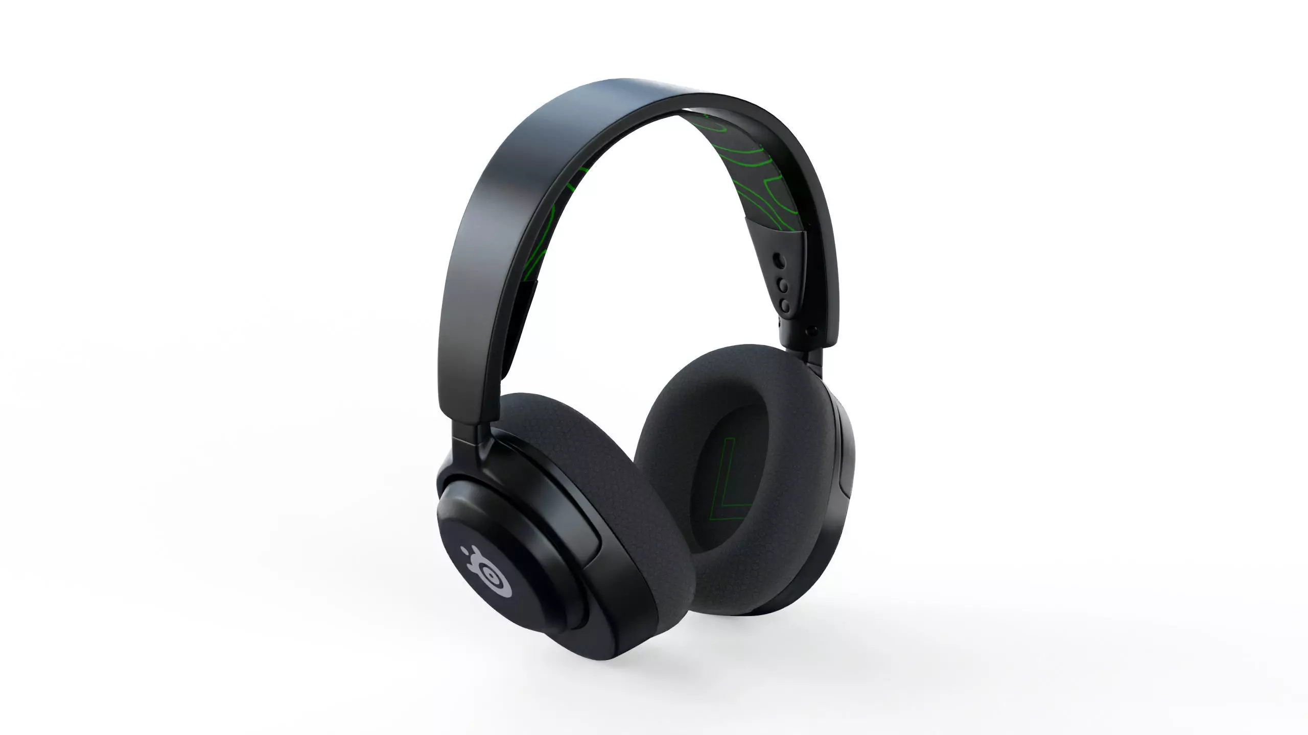 Arctis Nova 5X Wireless Low-poly 3D model_0