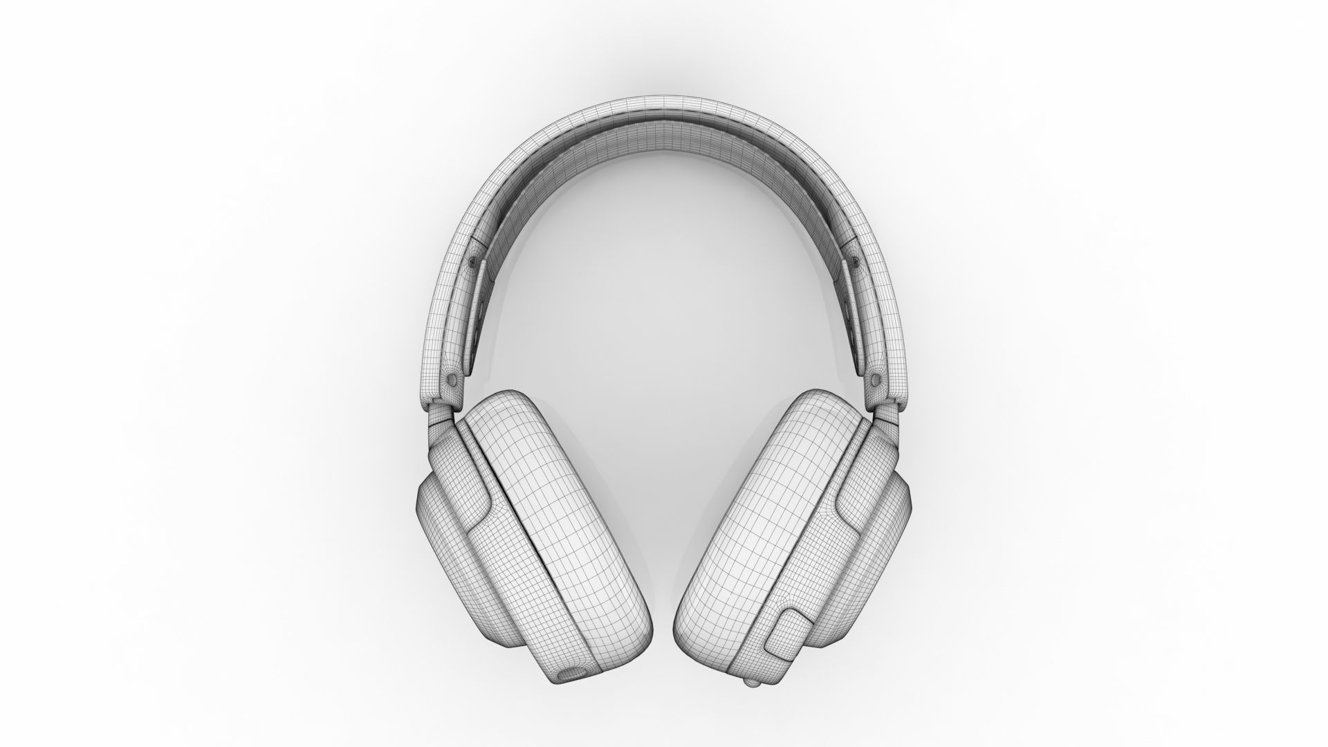 Arctis Nova 5X Wireless Low-poly 3D model_13