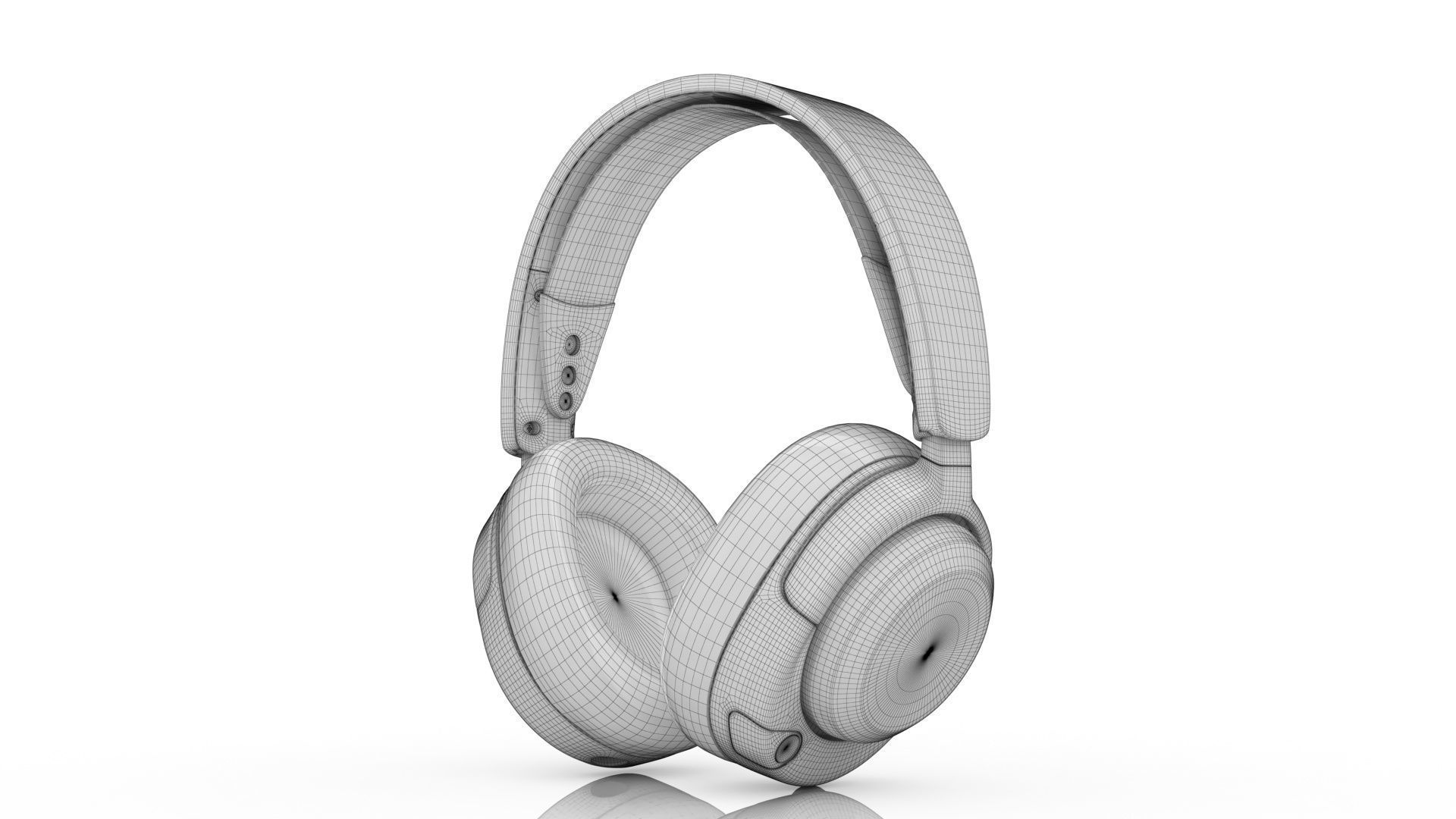 Arctis Nova 5X Wireless Low-poly 3D model_9