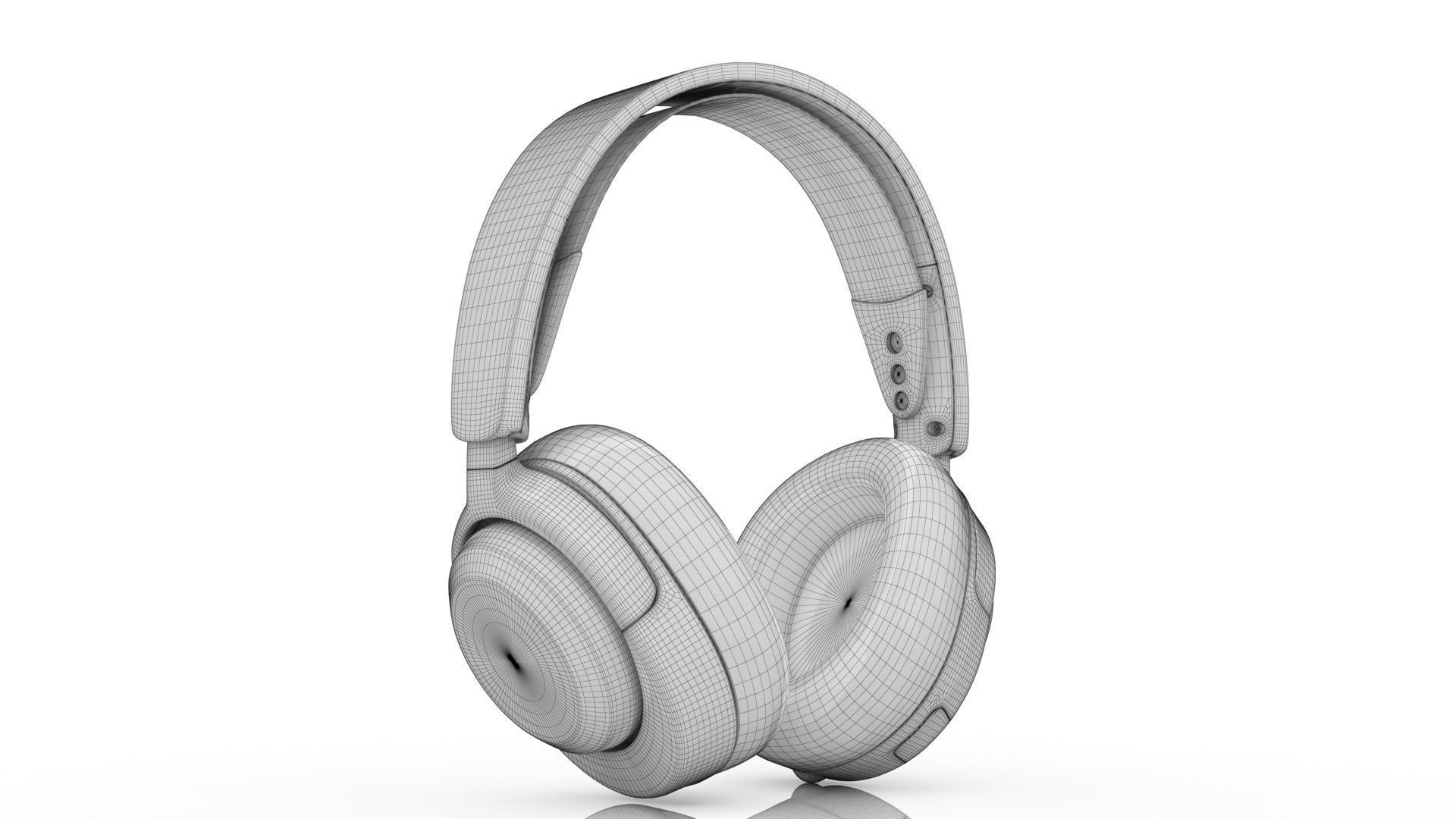 Arctis Nova 5X Wireless Low-poly 3D model_10