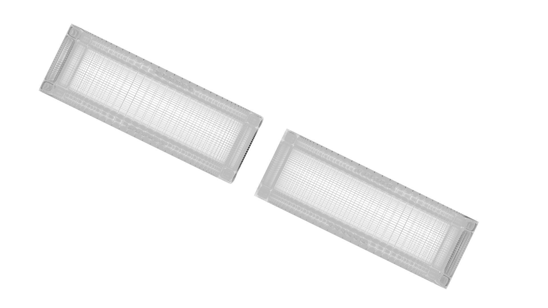 Clock 7 Segmented LED 3D model_22