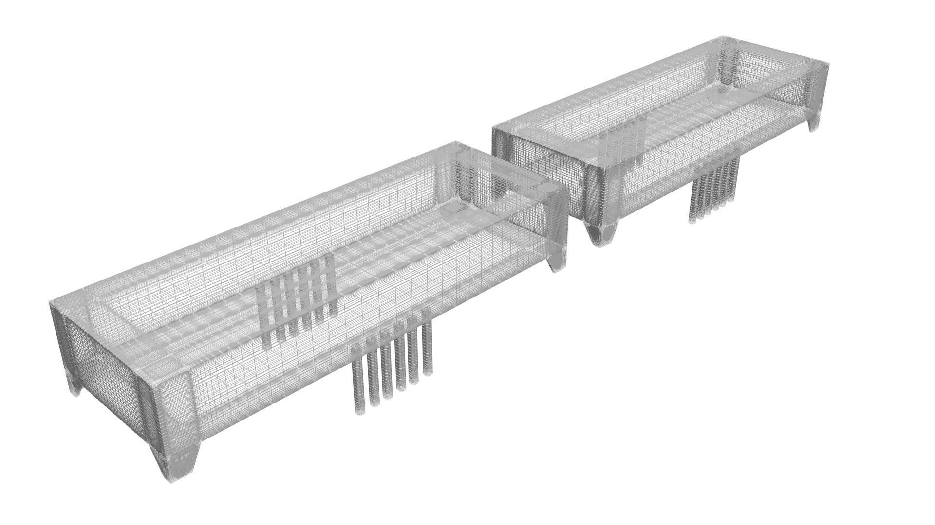 Clock 7 Segmented LED 3D model_21