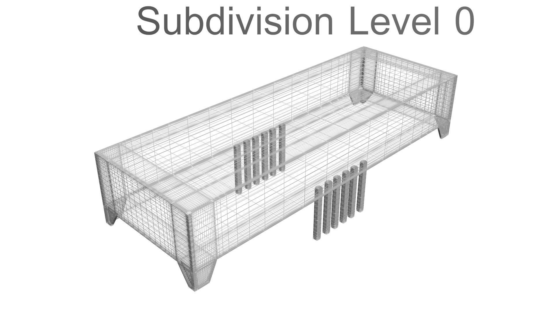 Clock 7 Segmented LED 3D model_34