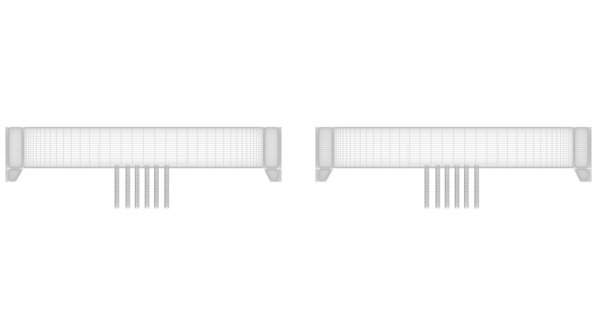 Clock 7 Segmented LED 3D model_31