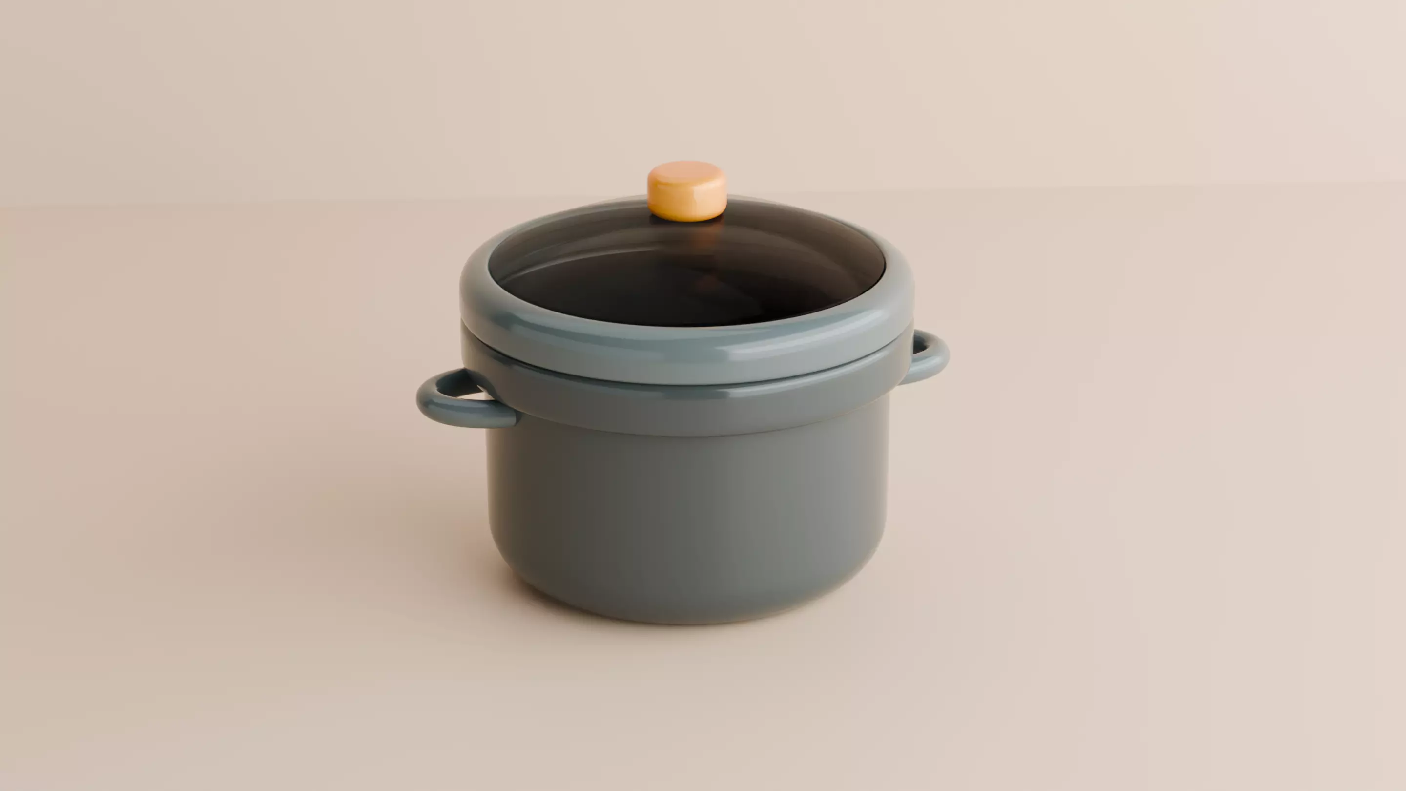 Cooking Pot Free low-poly 3D model_0
