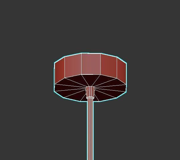 TOP BRASS PENDANT 3 3D model_4