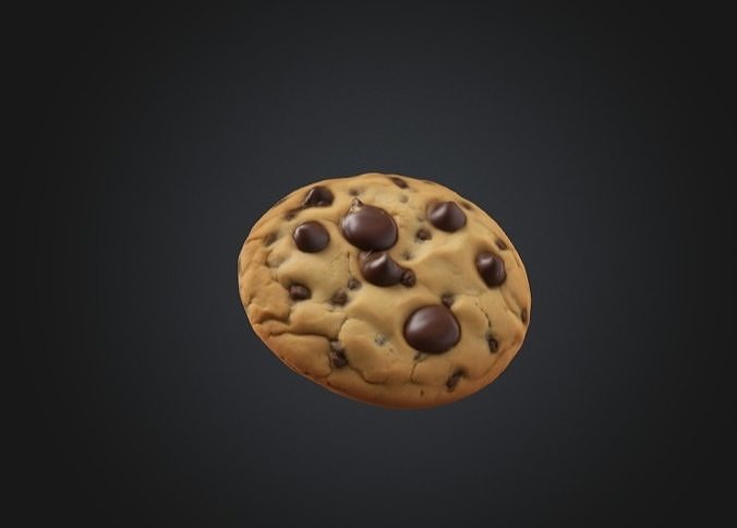 Realistic Cookie 3D Model 3D model