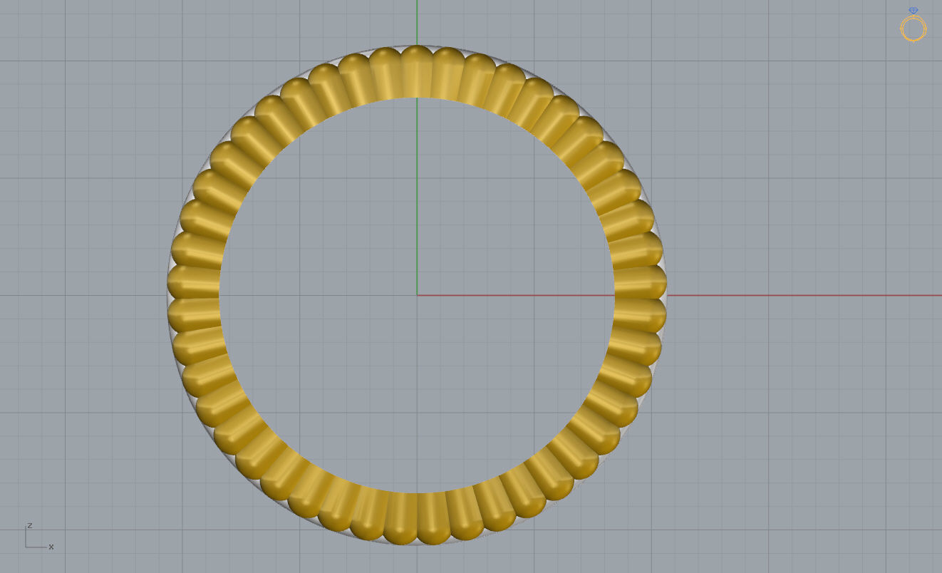 Boucheron Ring 3D print model_9