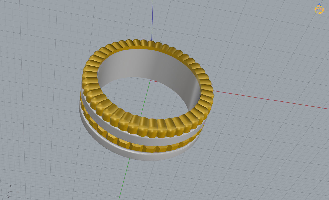 Boucheron Ring 3D print model_13