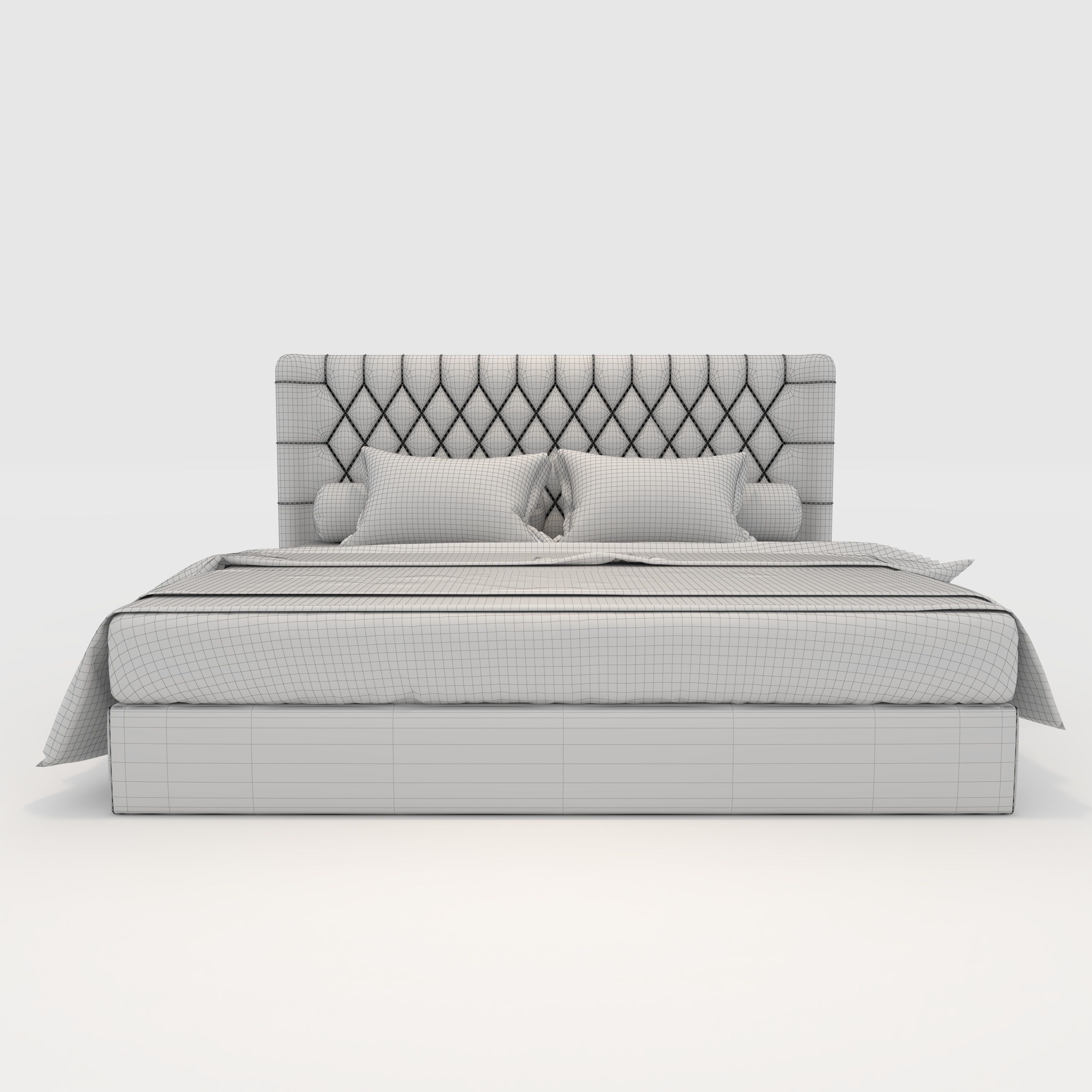 Bed 15 3D model_3