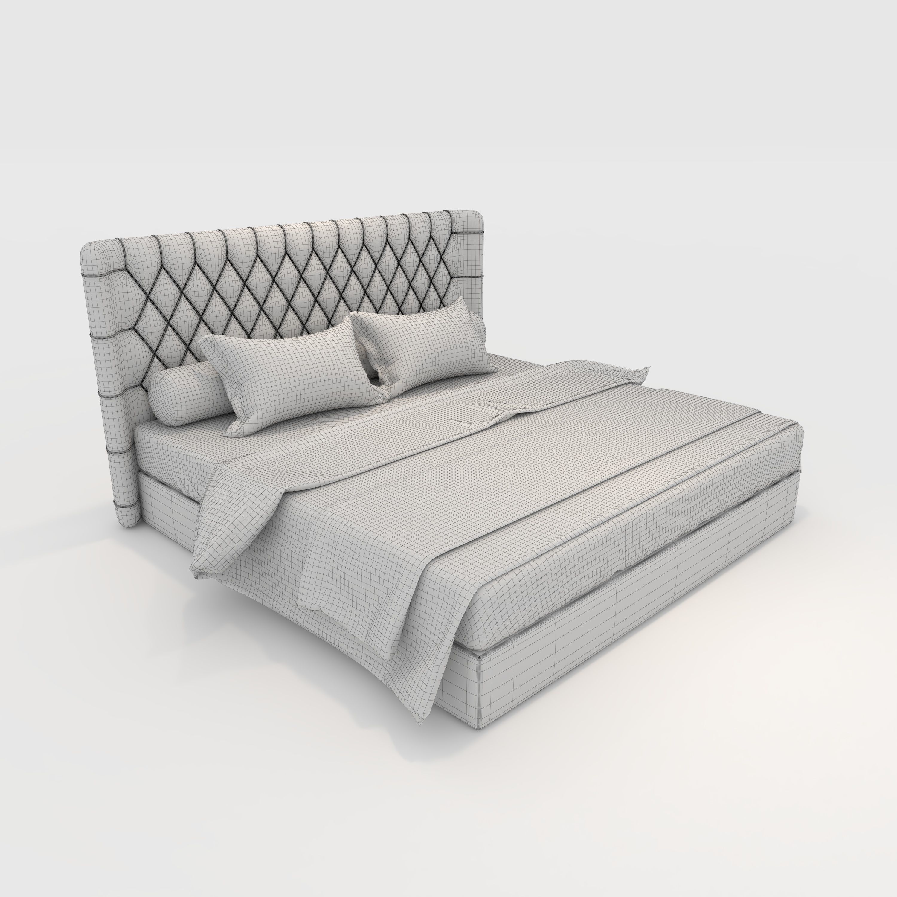 Bed 15 3D model_7