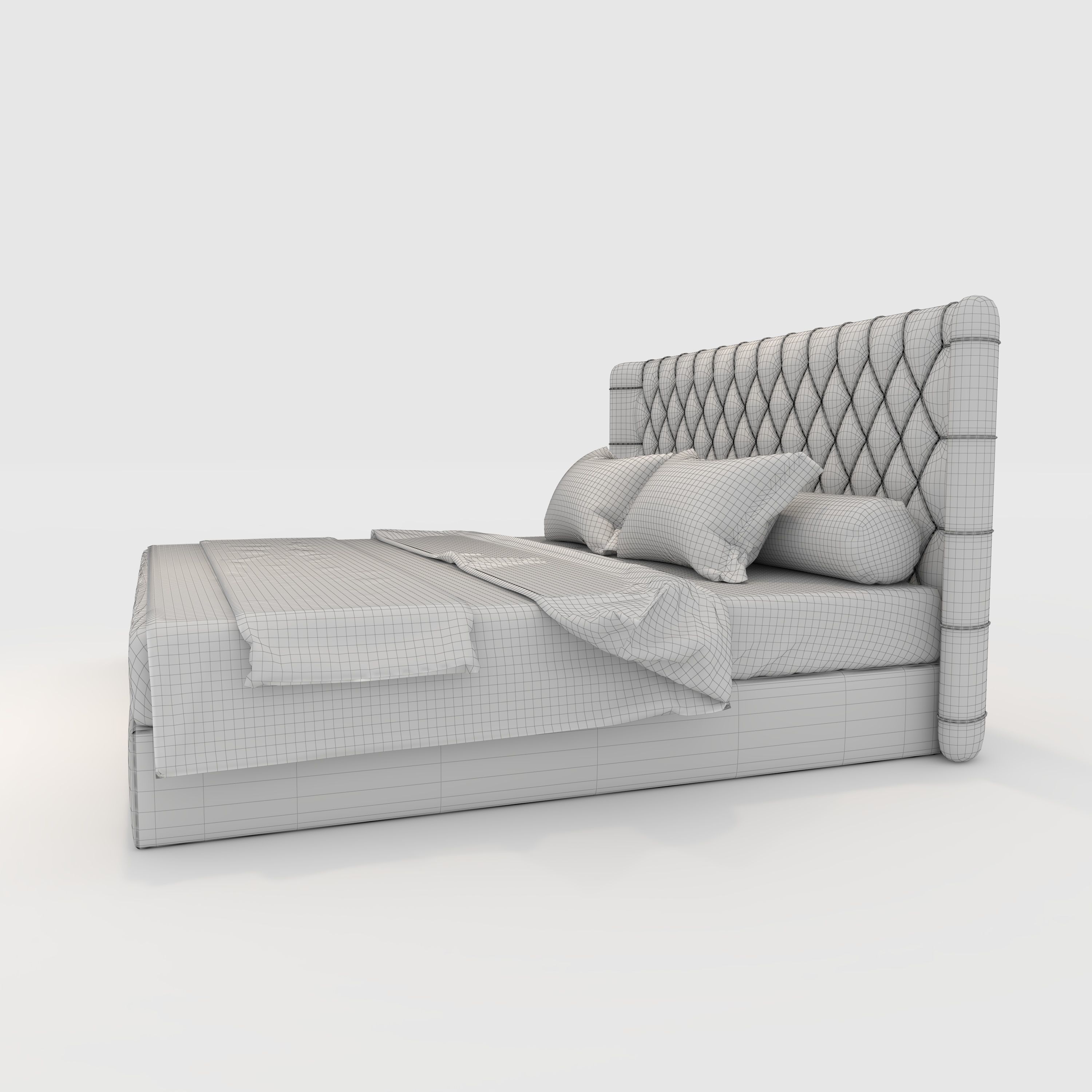 Bed 15 3D model_5