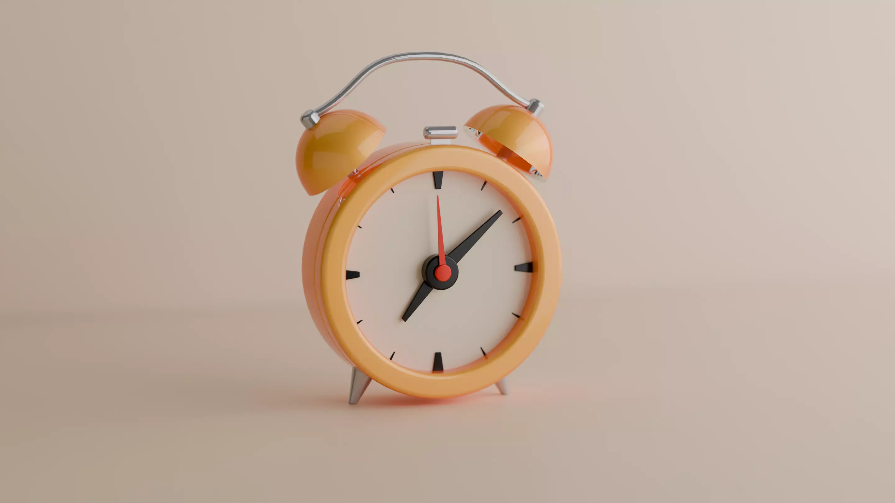 Alarm Clock Free low-poly 3D model