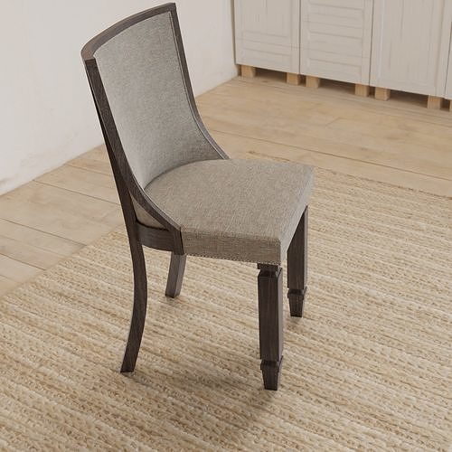 Dining Chair ASHLEY Tyler Creek Upholstered 3D model