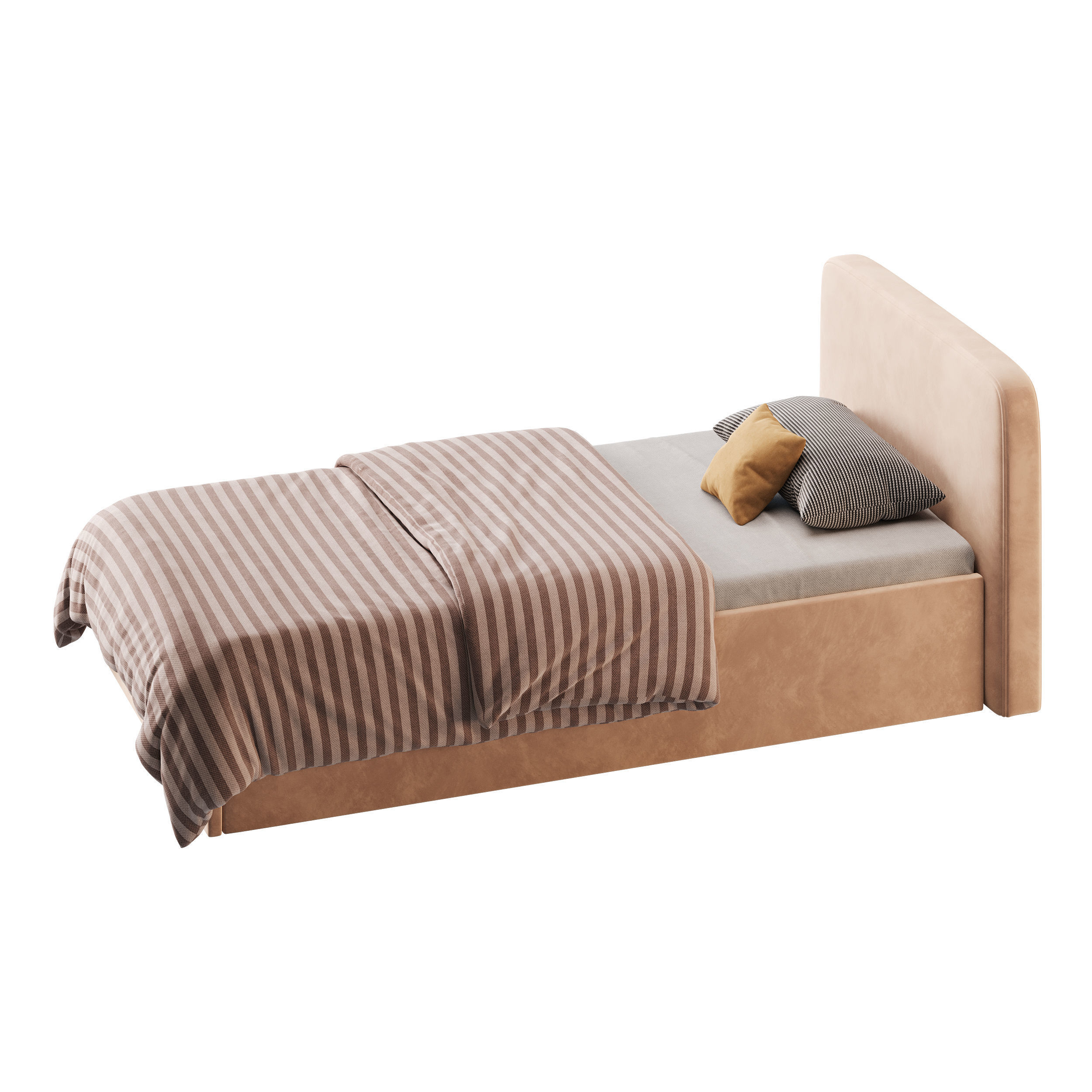 Ascot Ottoman Storage Bed 3D model_5