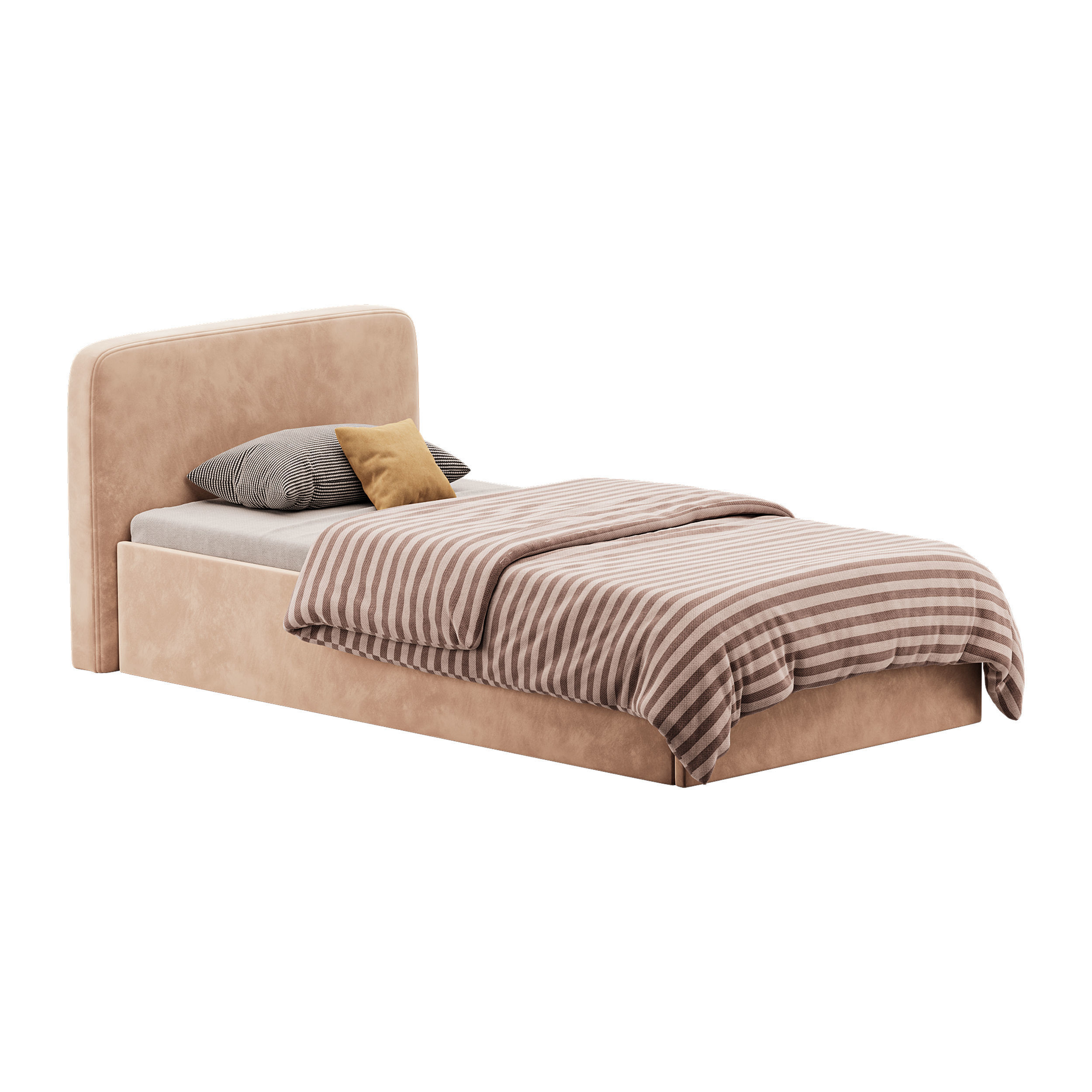 Ascot Ottoman Storage Bed 3D model_4