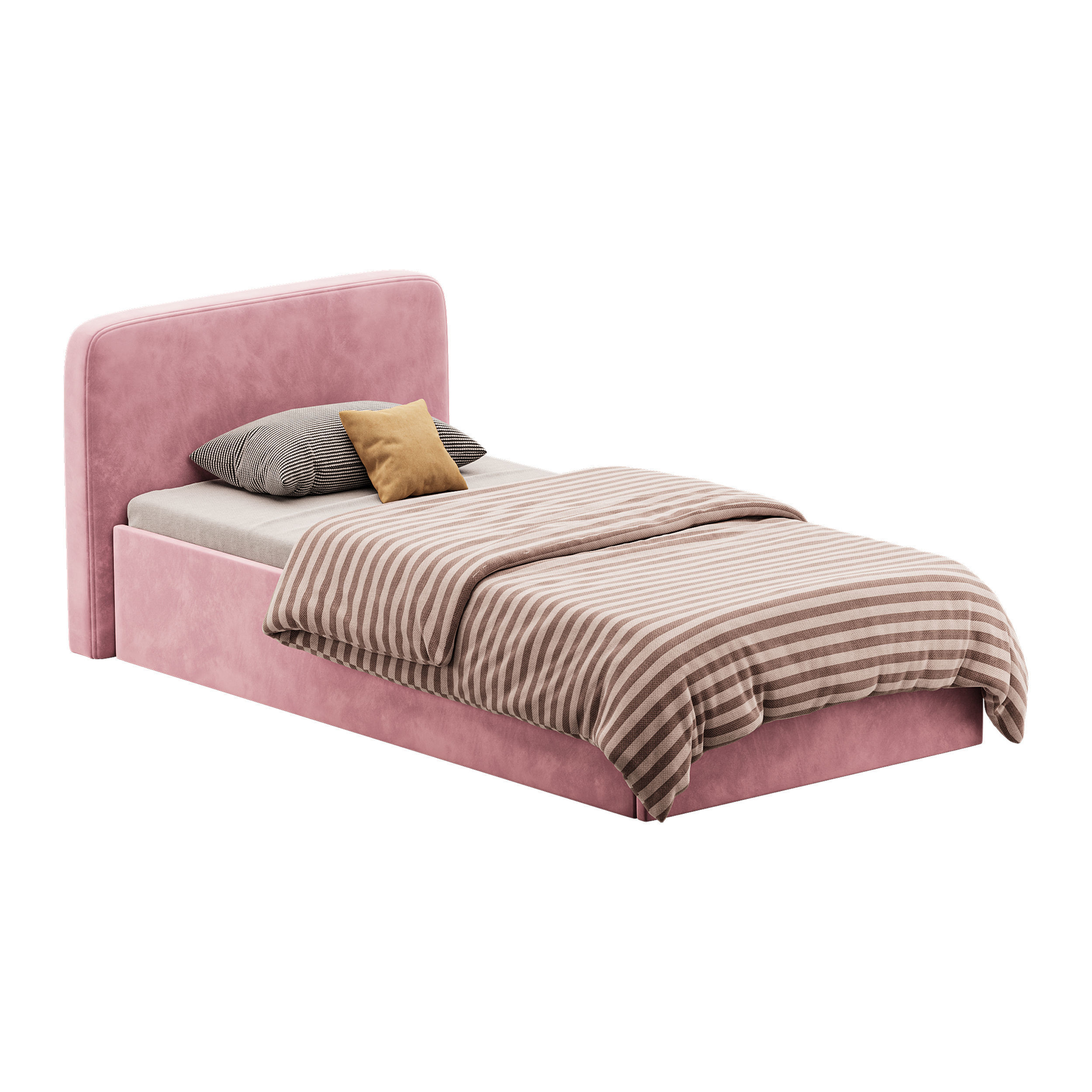 Ascot Ottoman Storage Bed 3D model_7