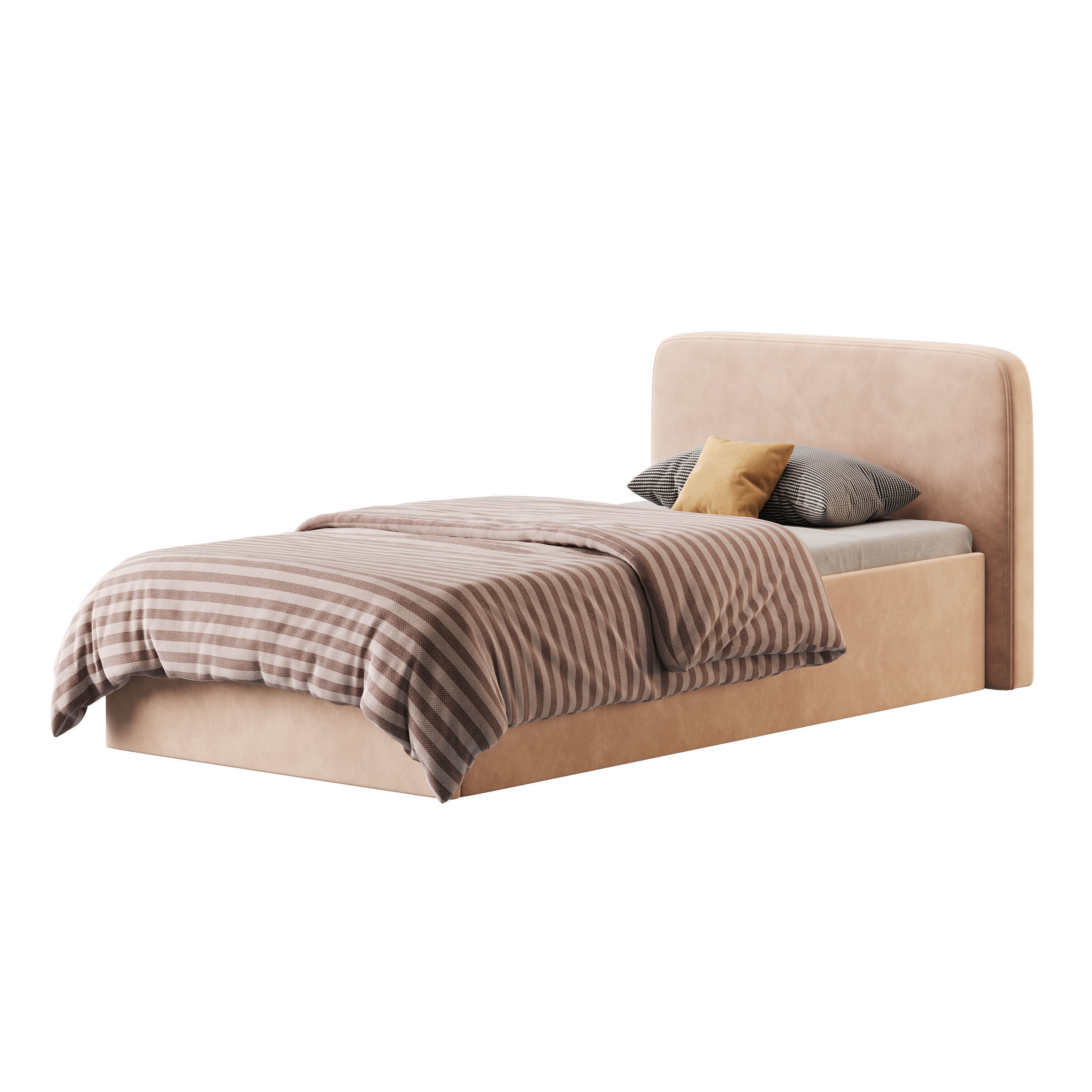 Ascot Ottoman Storage Bed 3D model_1