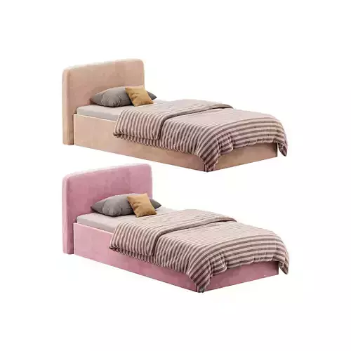 Ascot Ottoman Storage Bed 3D model