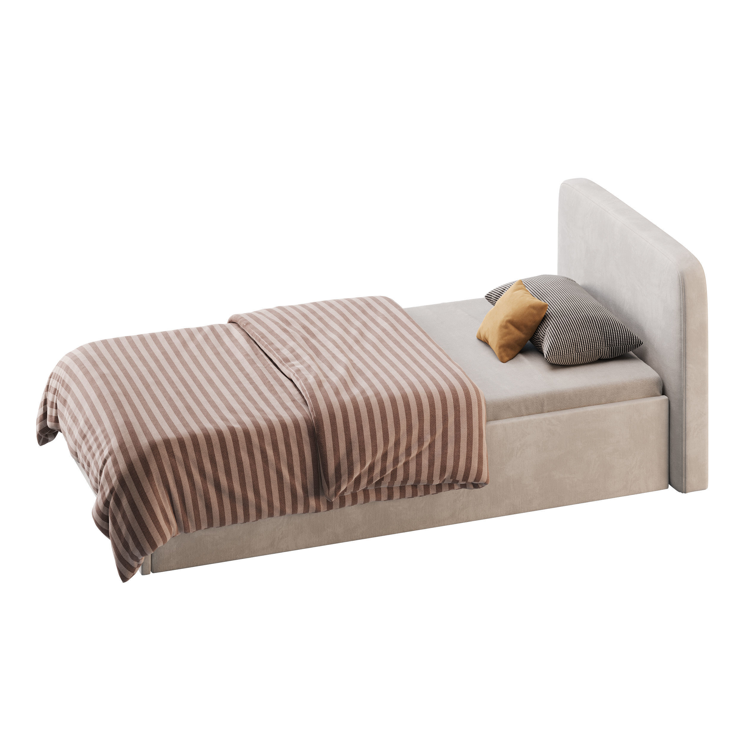 Ascot Ottoman Storage Bed 3D model_2