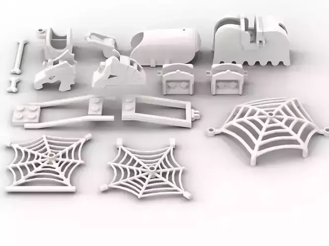 PixelBricks3D - LEGO Animal Accessory Pack 