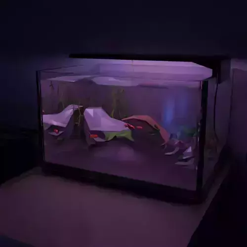 Aquarium Low poly