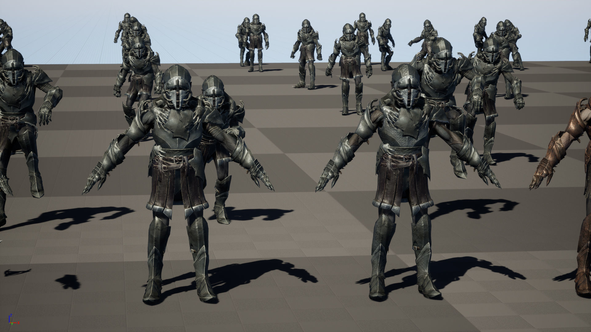 SkinnyOrc20 Low-poly 3D model_27