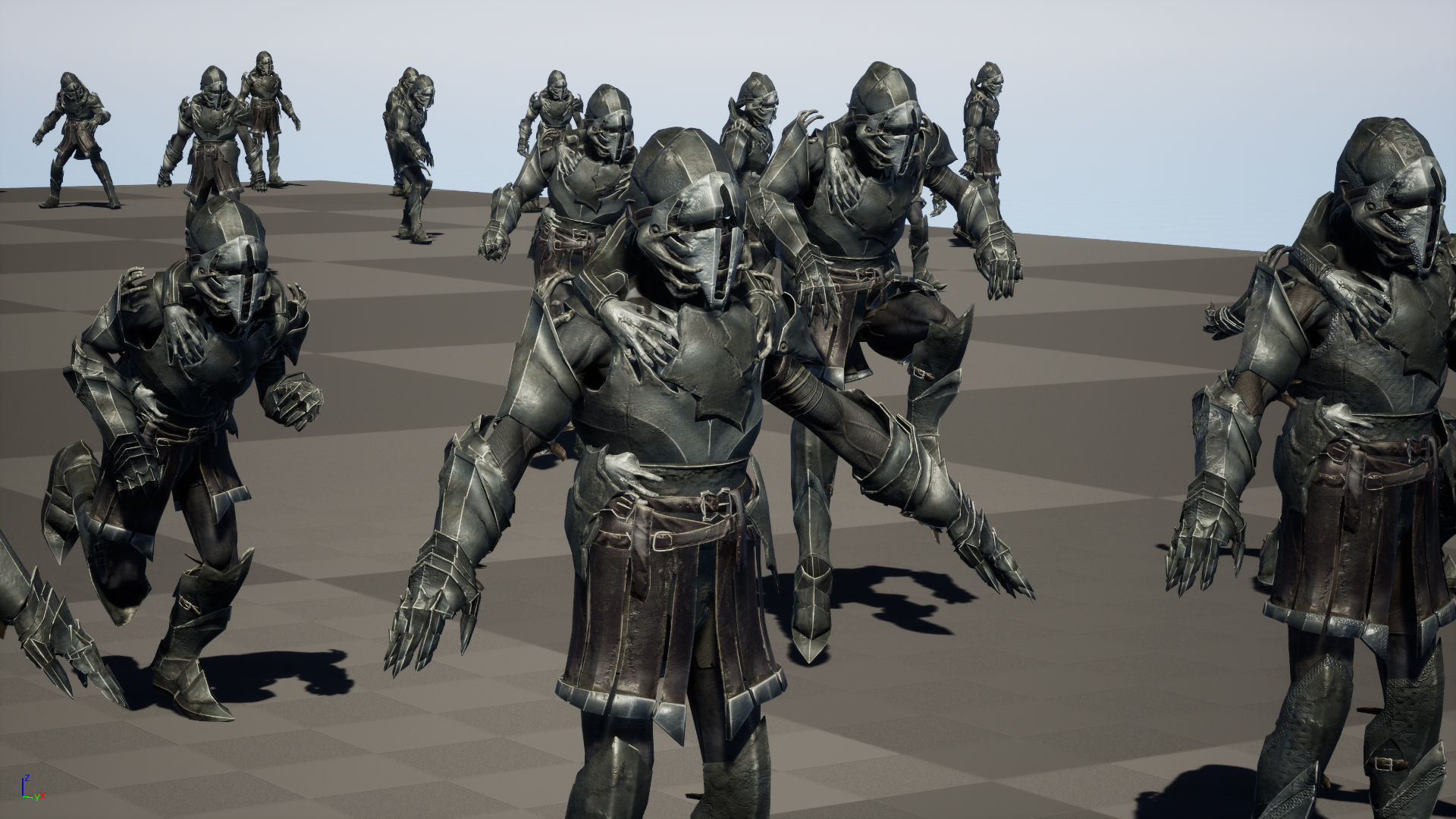 SkinnyOrc20 Low-poly 3D model_30
