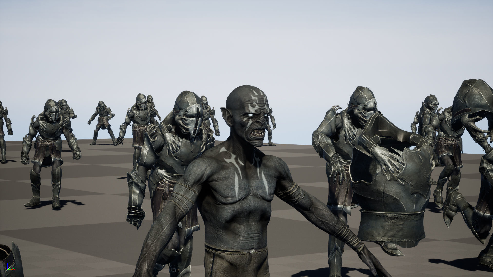 SkinnyOrc20 Low-poly 3D model_32