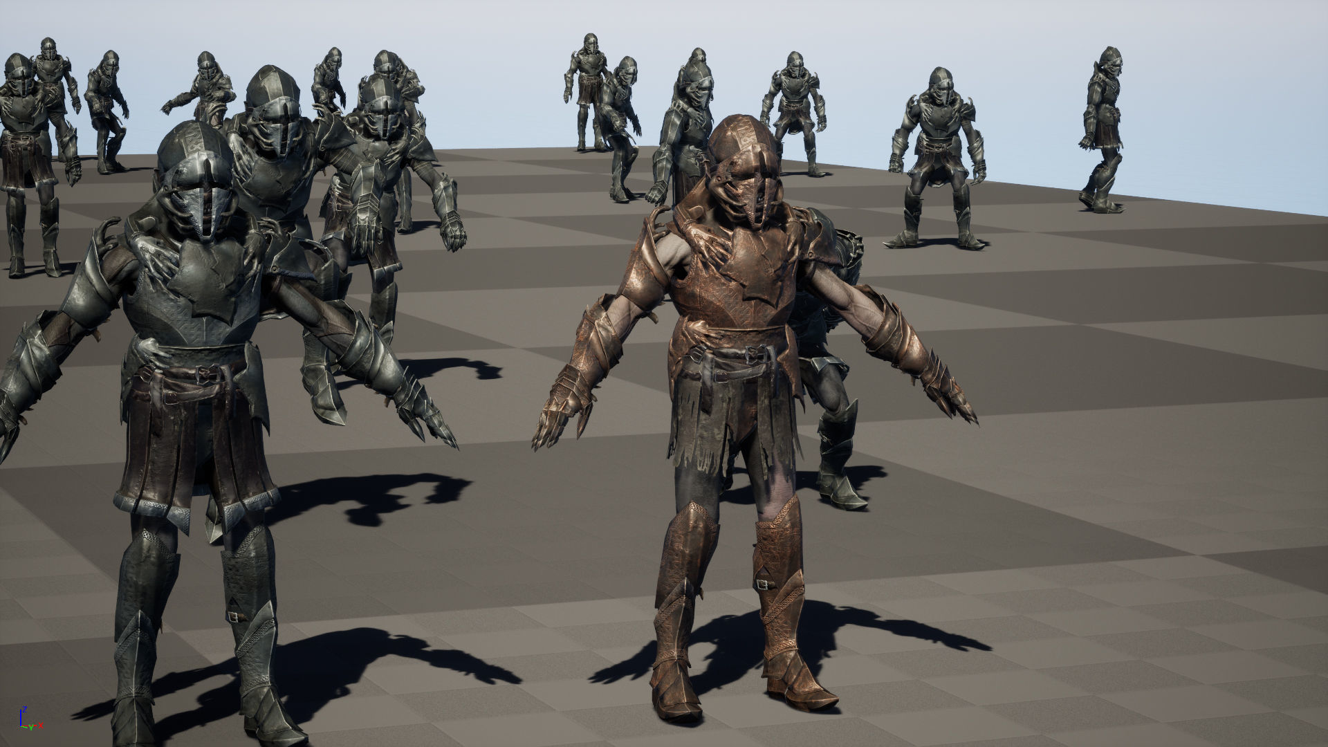 SkinnyOrc20 Low-poly 3D model_28