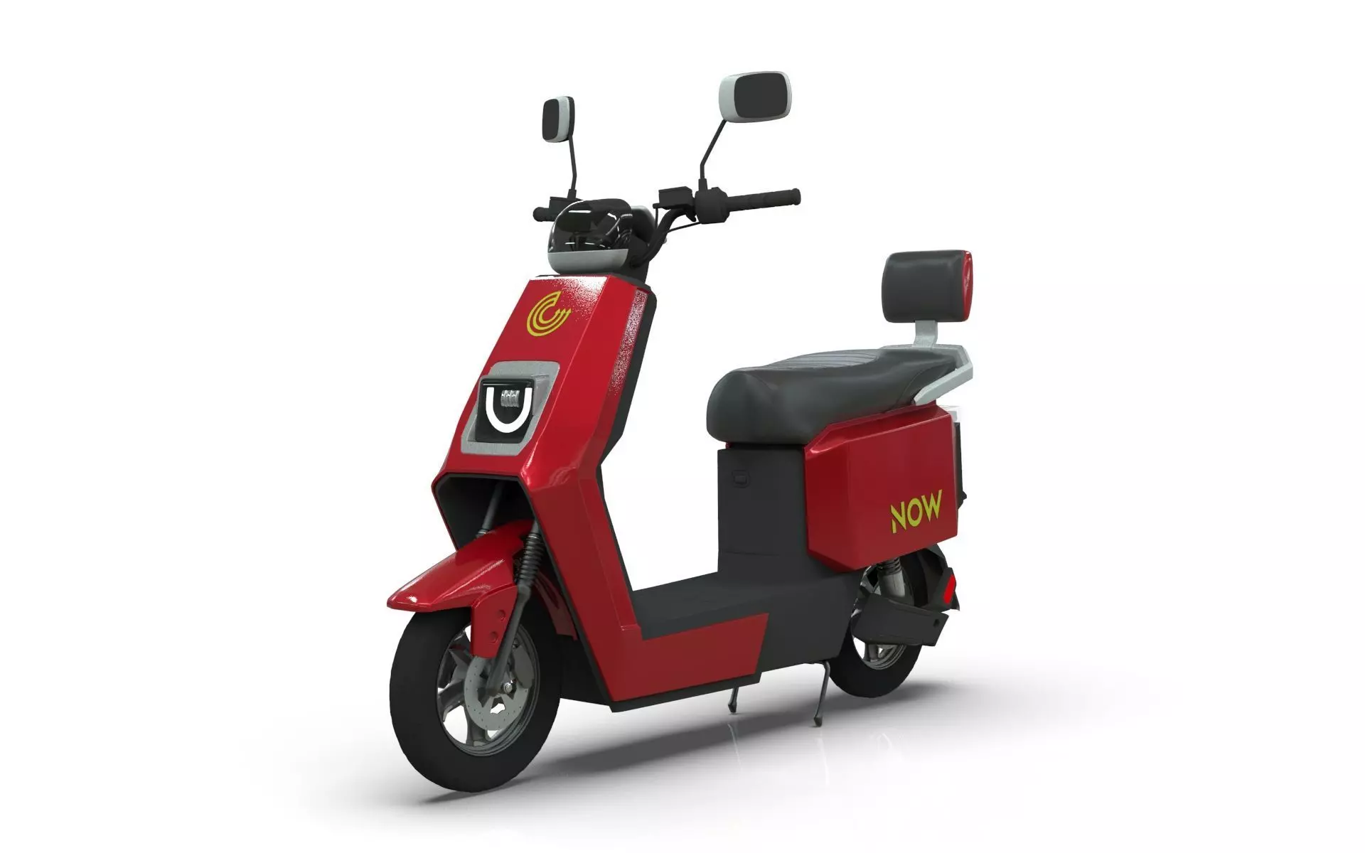 Electric scooter 3D model