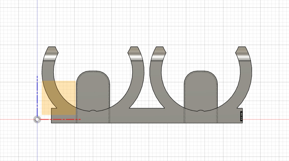 2-rounded shotgun shell holder for airsoft gun 3D print model_1
