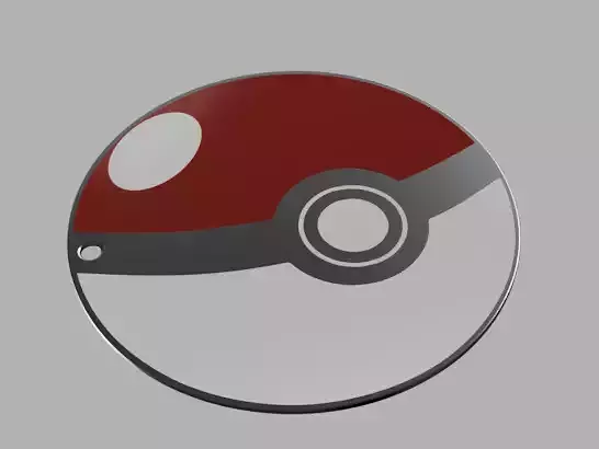 Pokeball Cutting Board