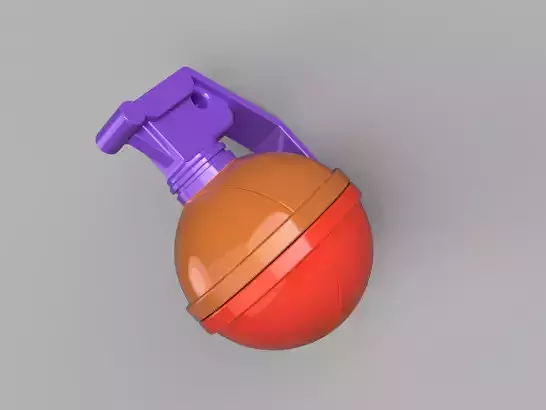 Gift Grenade Ornament 3D print model