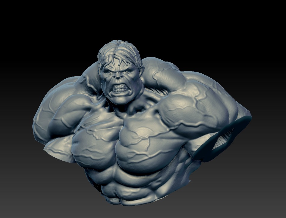 Hulk 3d Printable Model 3D print model_1