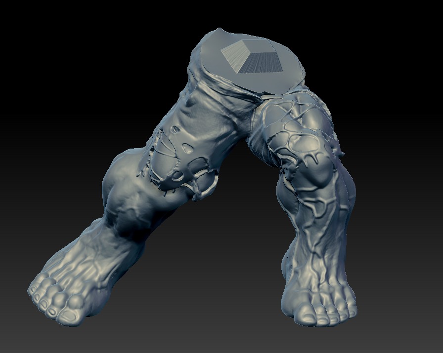 Hulk 3d Printable Model 3D print model_2