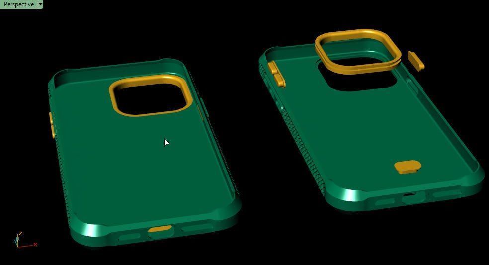 Homa on the back iphone 14 pro max guard 3D print model_7
