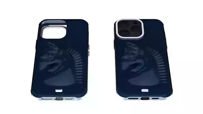 Homa on the back iphone 14 pro max guard 3D print model