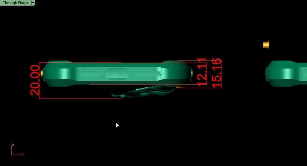 Homa on the back iphone 14 pro max guard 3D print model_10