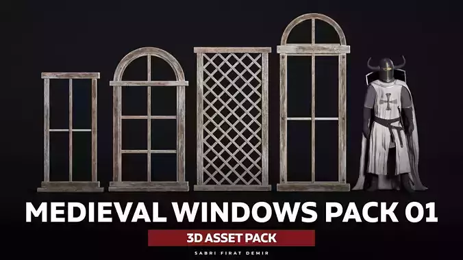 Wooden Windows Pack 01
